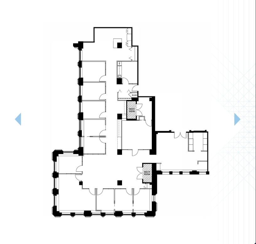 789 W Pender St, Vancouver, BC à louer Plan d’étage- Image 1 de 1