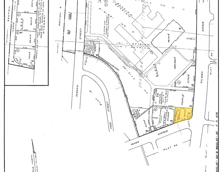 4614 Kilauea Ave, Honolulu, HI for lease - Plat Map - Image 2 of 5