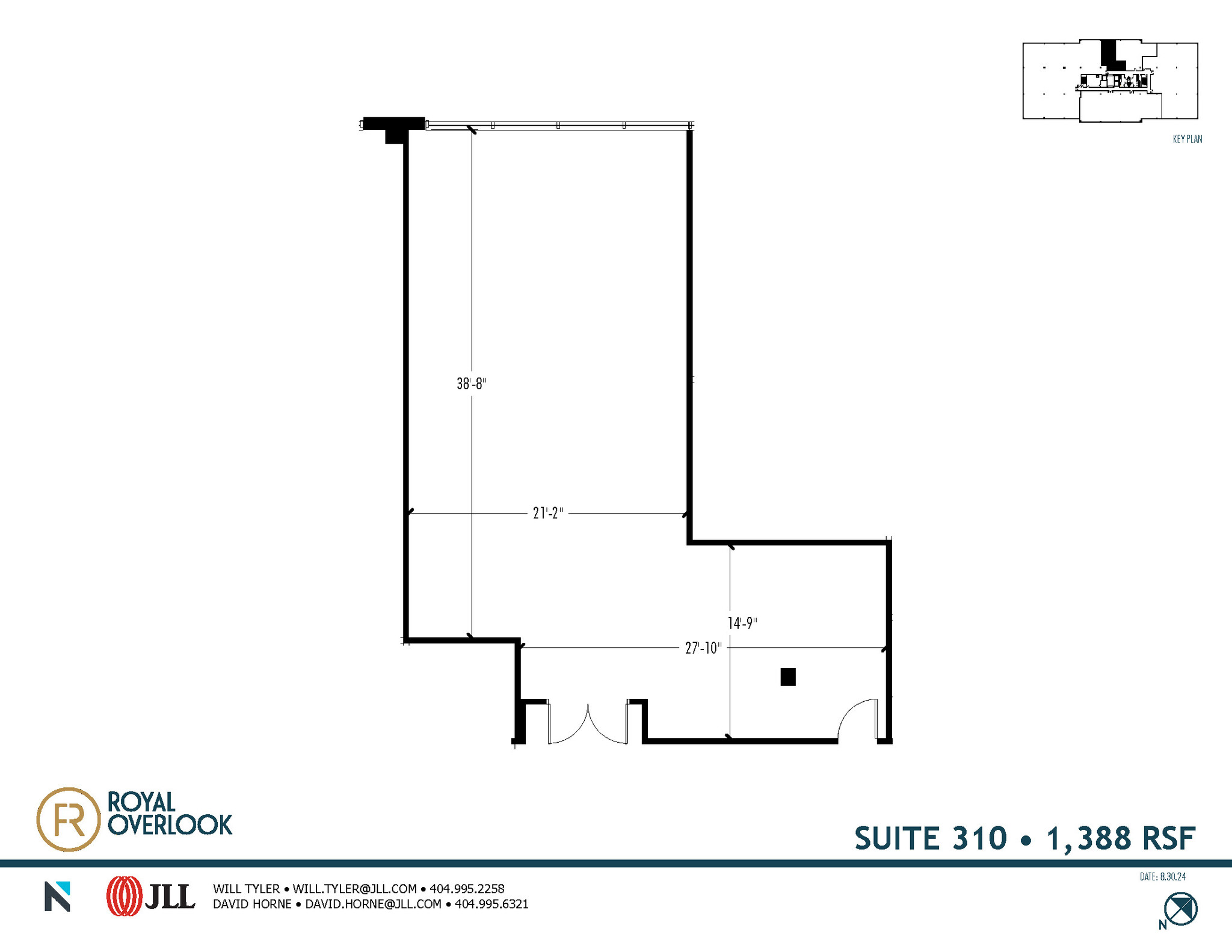 4550 N Point Pky, Alpharetta, GA à louer Plan d  tage- Image 1 de 2