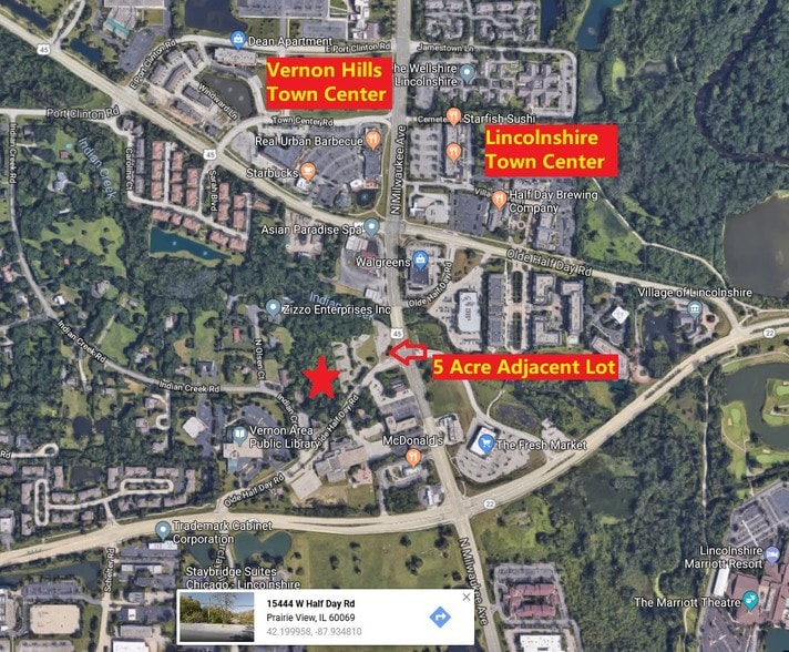 15444 W Half Day Rd, Prairie View, IL à vendre - Autre - Image 2 de 3