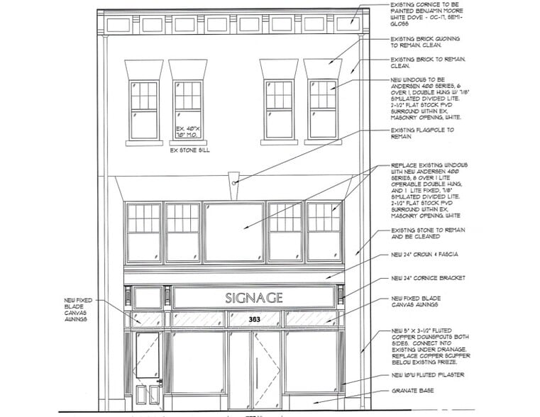 383 Greenwich Ave, Greenwich, CT à louer - Photo du bâtiment - Image 3 de 9