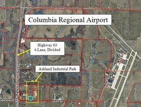 Ashland Industrial Ct, Ashland, MO - AERIAL map view