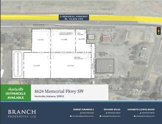 More details for 8624 Memorial Pkwy SW, Huntsville, AL - Land for Sale