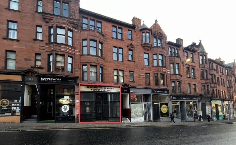 272-278 High St, Glasgow for lease - Building Photo - Image 1 of 2