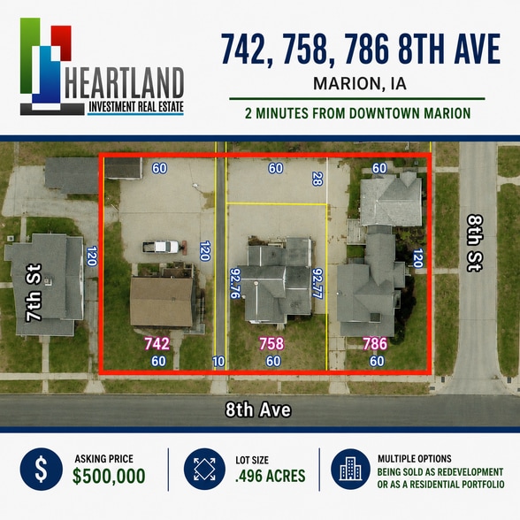 8th Ave - Single Family Home & Land portefeuille de 2 propriétés à vendre sur LoopNet.ca - Photo du bâtiment - Image 3 de 5