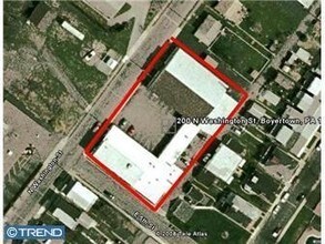 200 N Washington St, Boyertown, PA - AÉRIEN  Vue de la carte