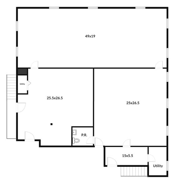 1 Danbury Rd, Wilton, CT à louer - Plan d’étage - Image 2 de 11
