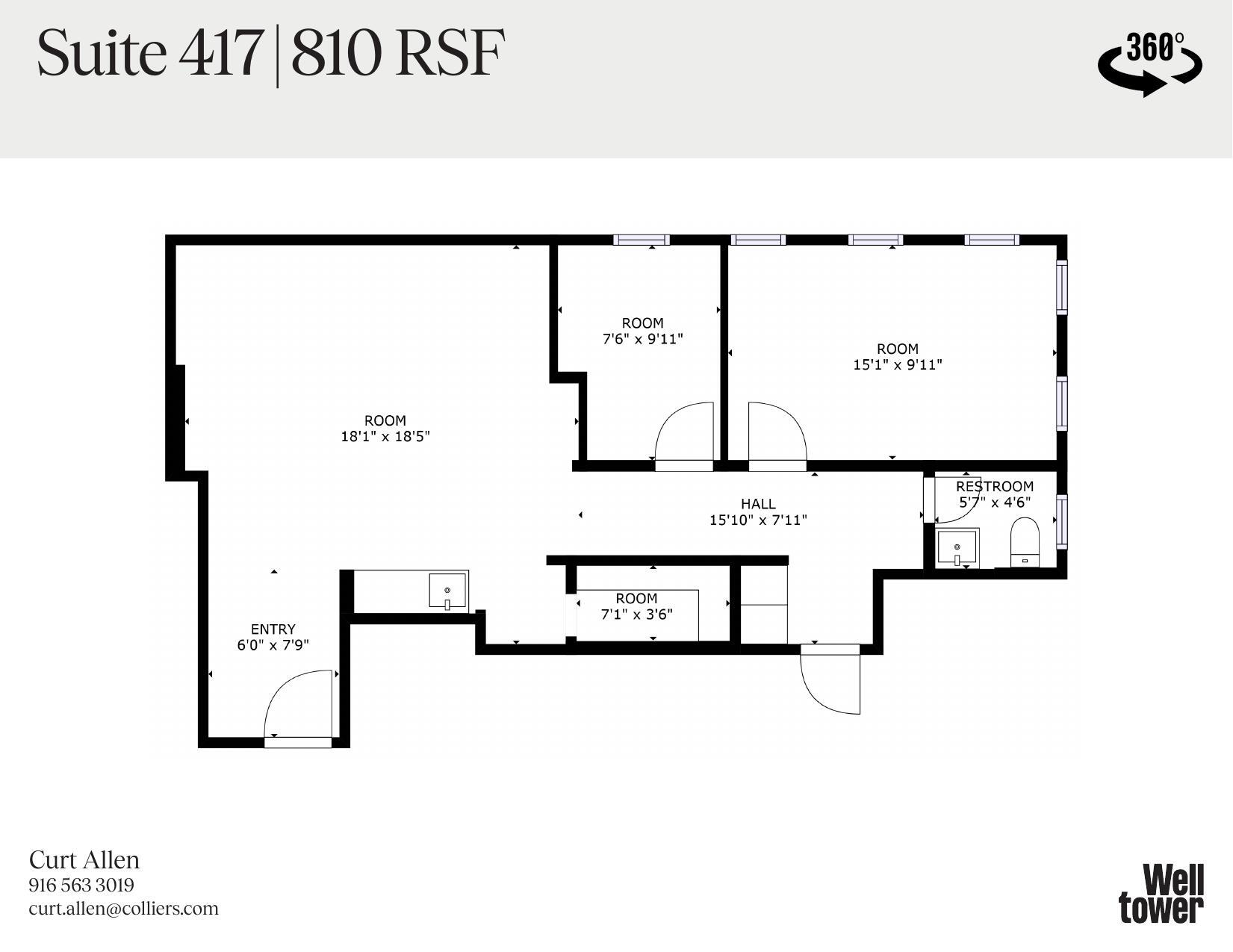 6620 Coyle Ave, Carmichael, CA for lease Floor Plan- Image 1 of 1