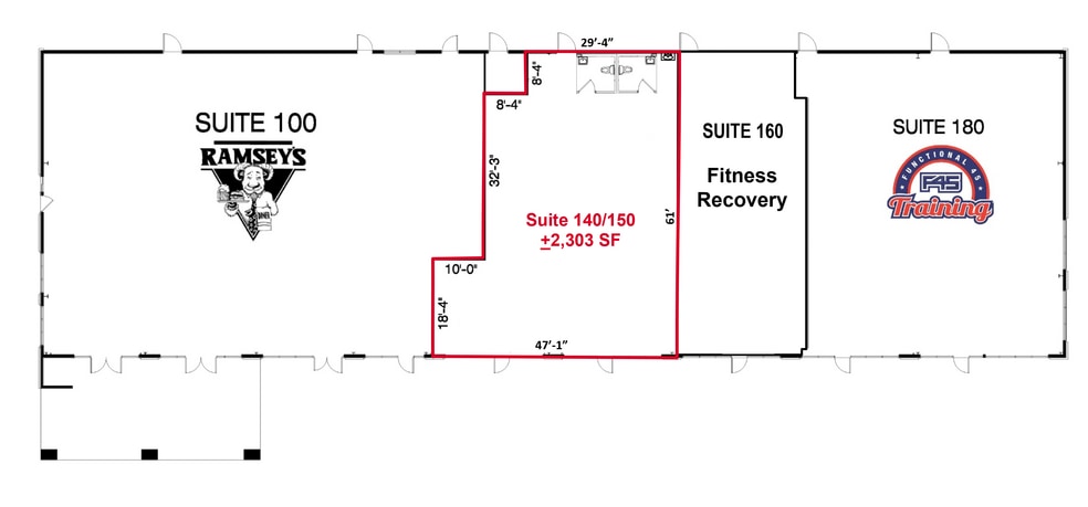 151 W Zandale Dr, Lexington, KY for lease - Floor Plan - Image 2 of 7
