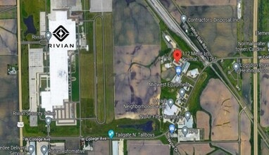 112 Merle Ln, Normal, IL - AERIAL  map view