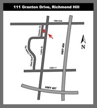 5050 Dufferin St, Toronto, ON - AÉRIEN  Vue de la carte