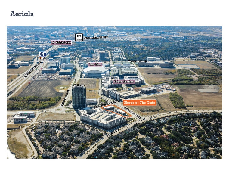 6560 John Hickman Pky, Frisco, TX for lease - Aerial - Image 2 of 14