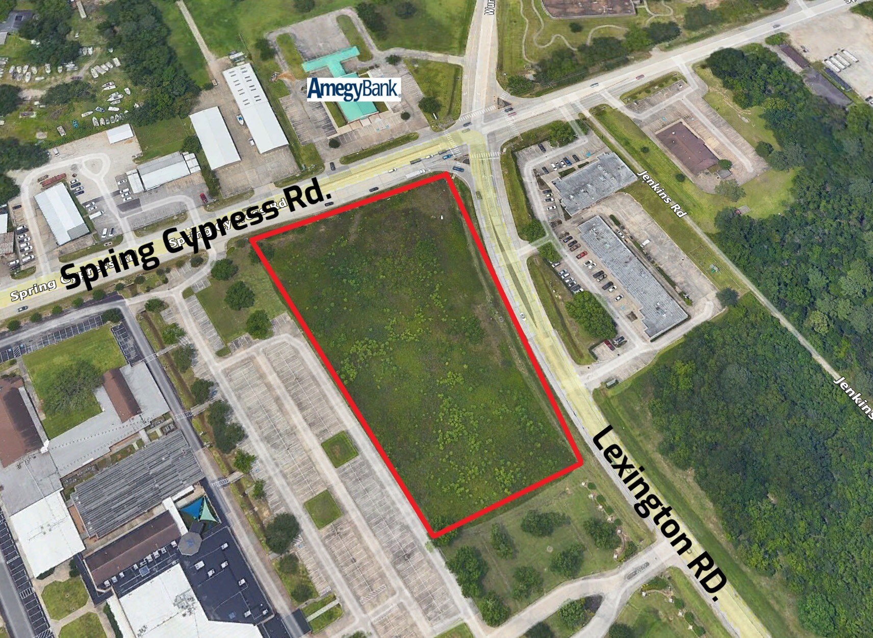 0 Spring Cypress Rd, Spring, TX for sale Aerial- Image 1 of 3