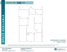 1211 N Westshore Blvd, Tampa, FL for lease Floor Plan- Image 1 of 1