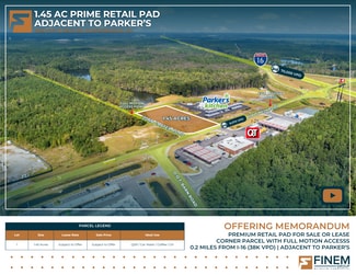 More details for 2905 Little Neck Rd, Bloomingdale, GA - Land for Lease