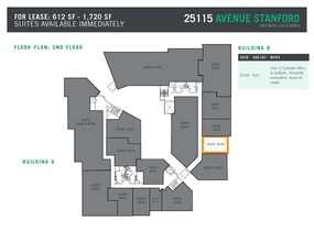 25115 Avenue Stanford, Valencia, CA à louer Plan d’étage- Image 2 de 7