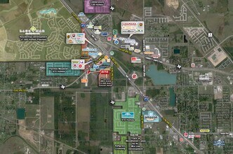 SEQ of I-45 & FM 1764, La Marque, TX - AERIAL  map view