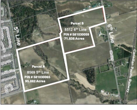 8569 5th Line, Angus, ON à vendre - Plan de site - Image 1 de 1
