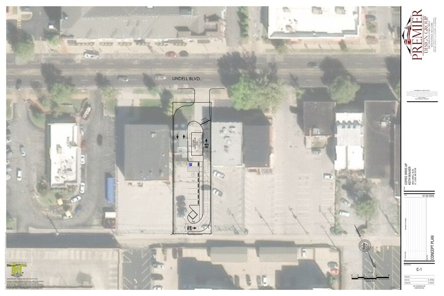 3950-3954 Lindell Blvd, Saint Louis, MO for sale - Site Plan - Image 2 of 2