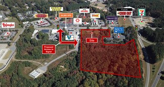 Plus de détails pour 1203-1211 N Arendell Ave, Zebulon, NC - Terrain à louer