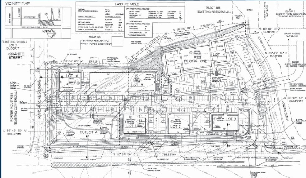 101-109 Ranch Acres Dr, Loveland, CO for sale - Plat Map - Image 1 of 2