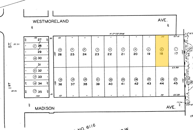 155 S Westmoreland Ave, Los Angeles, CA à vendre - Plan cadastral - Image 3 de 66