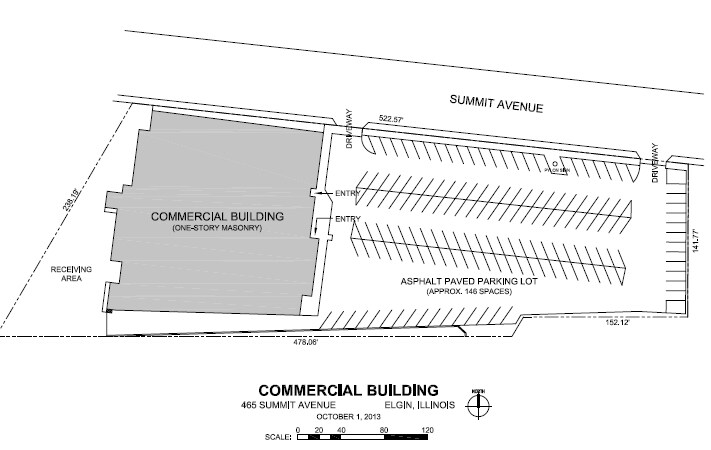 465 Summit St, Elgin, IL à louer - Plan de site - Image 2 de 4