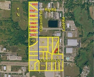 Plus de détails pour Claranton Dr & Ladd Rd, Commerce Township, MI - Terrain à vendre