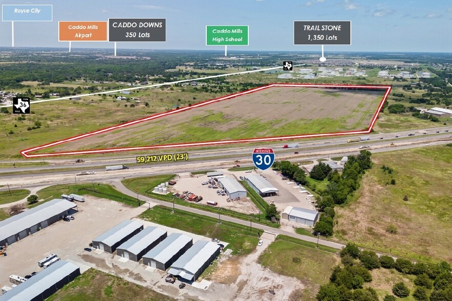 Interstate 30 Frontage Road, Caddo Mills, TX for sale - Building Photo - Image 2 of 6