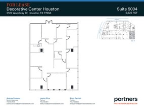 5120 Woodway Dr, Houston, TX à louer Plan de site- Image 1 de 1