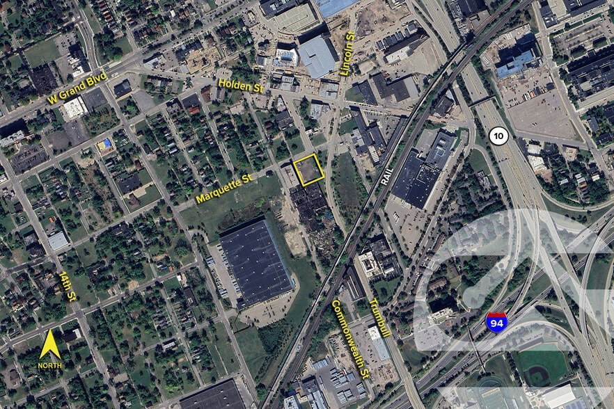 5900 Commonwealth St, Detroit, MI for lease - Building Photo - Image 1 of 3