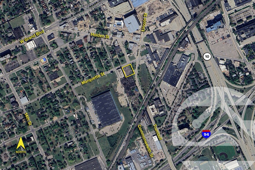 5900 Commonwealth St, Detroit, MI à louer - Photo du bâtiment - Image 1 de 3