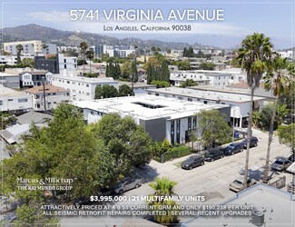 Plus de détails pour 5741 Virginia Ave, Los Angeles, CA - Multi-résidentiel à vendre