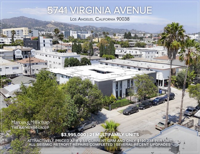 Plus de détails pour 5741 Virginia Ave, Los Angeles, CA - Multi-résidentiel à vendre