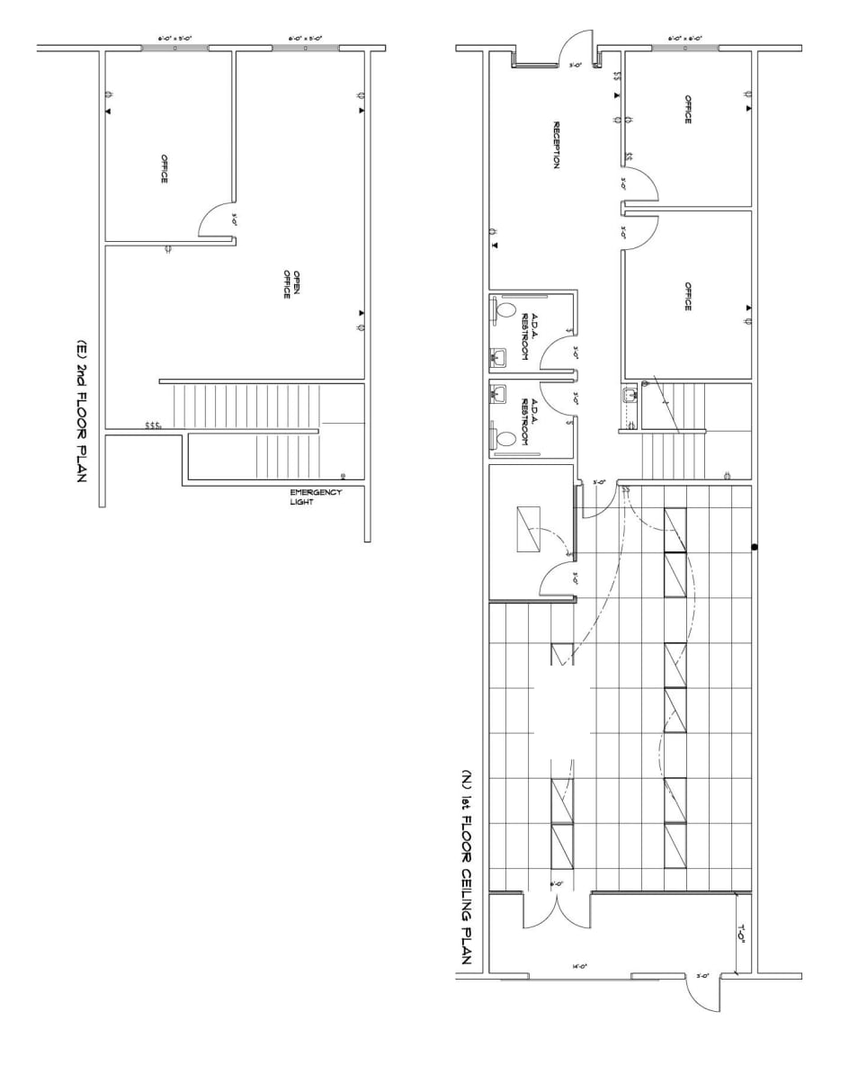 26340-26354 Ruether Ave, Santa Clarita, CA à louer Plan d’étage- Image 1 de 1
