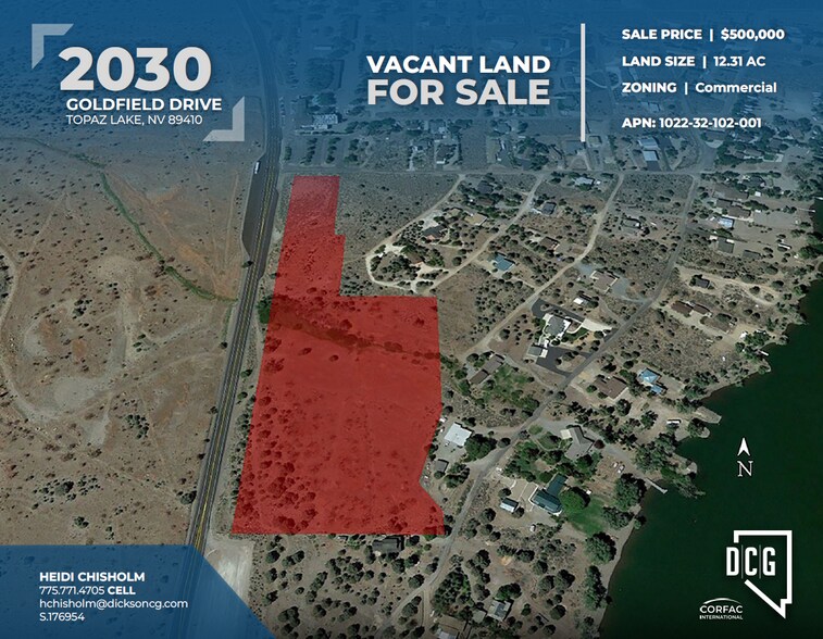 2030 Goldfield Dr, Gardnerville, NV à vendre - Photo du bâtiment - Image 1 de 5