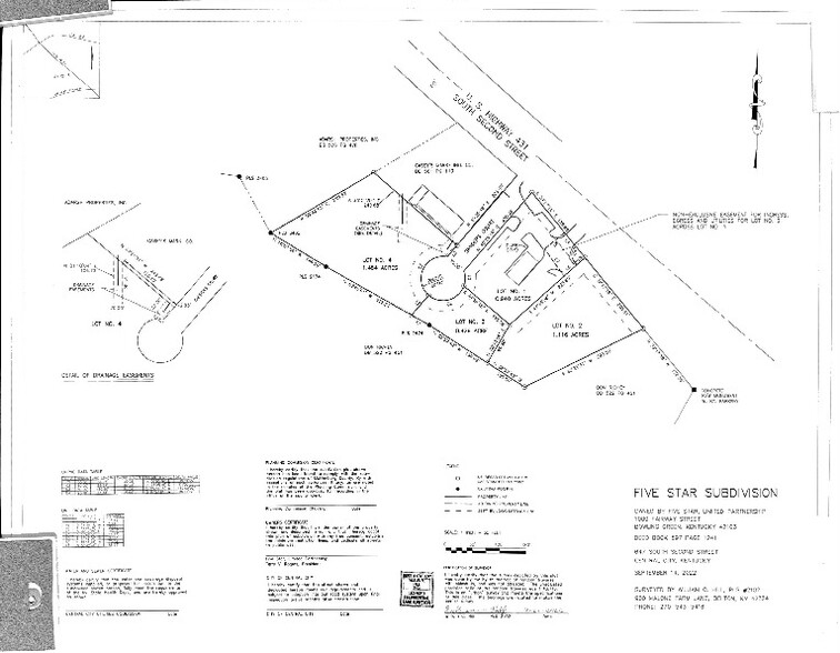 647 S 2nd St, Central City, KY à vendre - Plan de site - Image 1 de 1