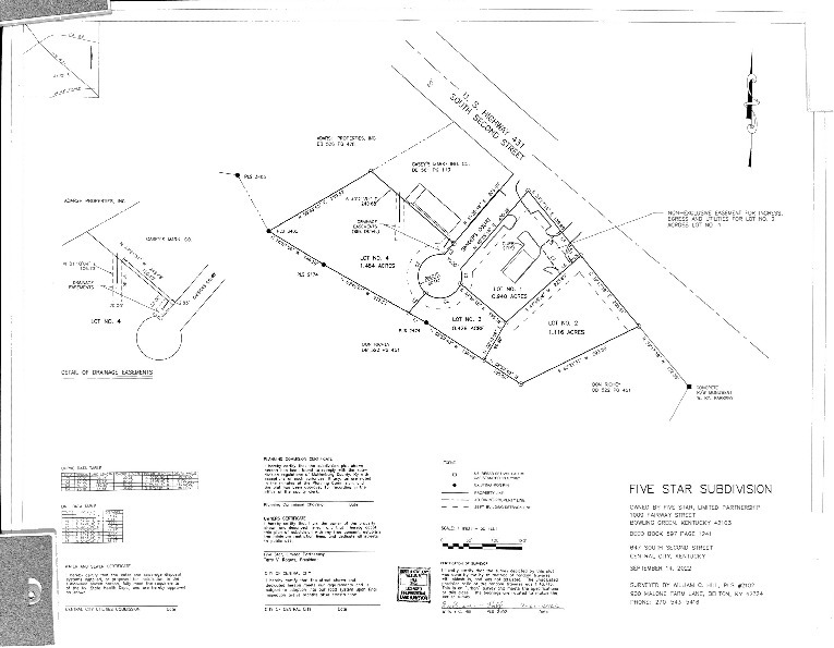 647 S 2nd St, Central City, KY à vendre Plan de site- Image 1 de 2