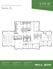 1091-1099 W Hawthorn Dr, Itasca, IL for lease Floor Plan- Image 1 of 1