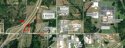 NEC 66th N & US 75, Tulsa, OK - Aérien Vue de la carte
