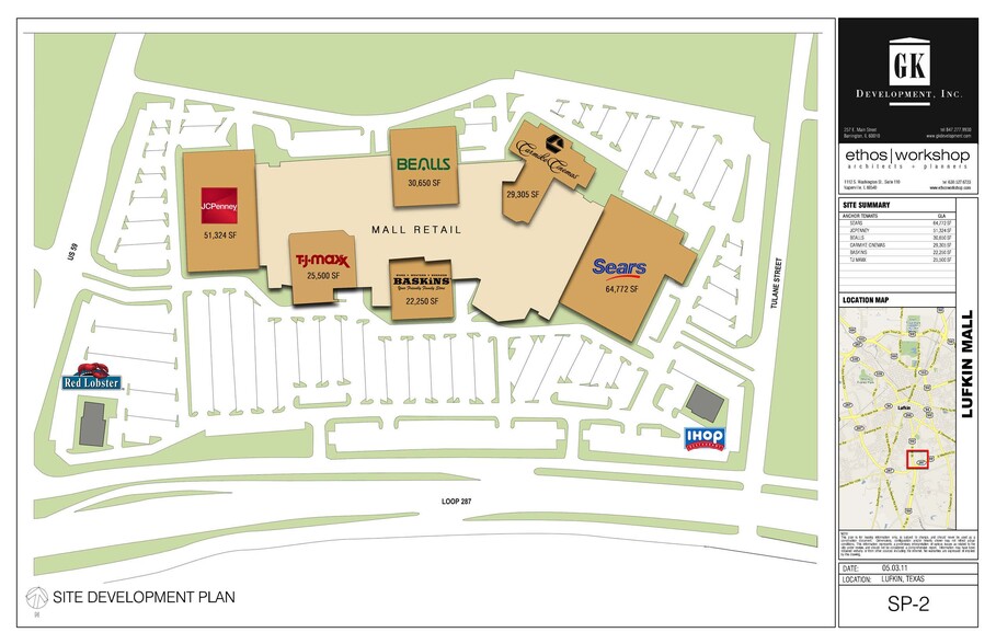 4600 S Medford Dr, Lufkin, TX à vendre - Plan de site - Image 1 de 1