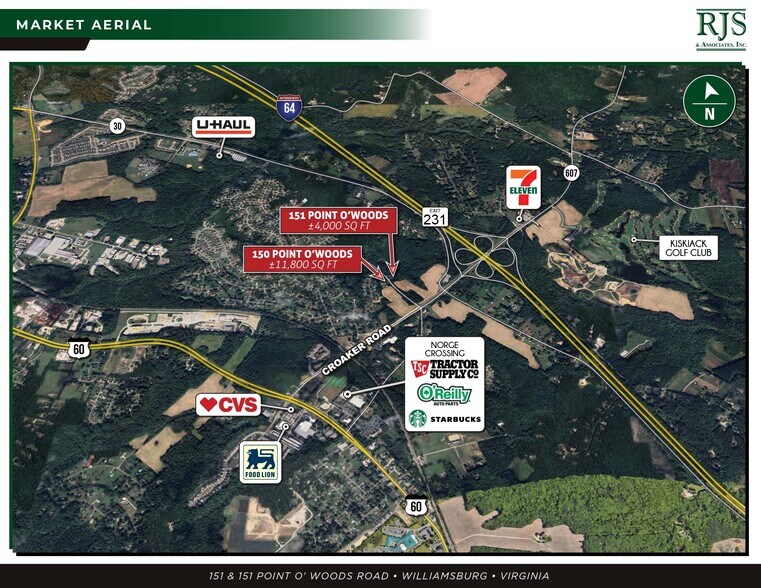 150 Point O Woods, Williamsburg, VA à vendre - Photo du bâtiment - Image 3 de 9