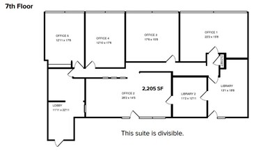 626 Madison Ave, Toledo, OH à louer Plan d  tage- Image 1 de 1