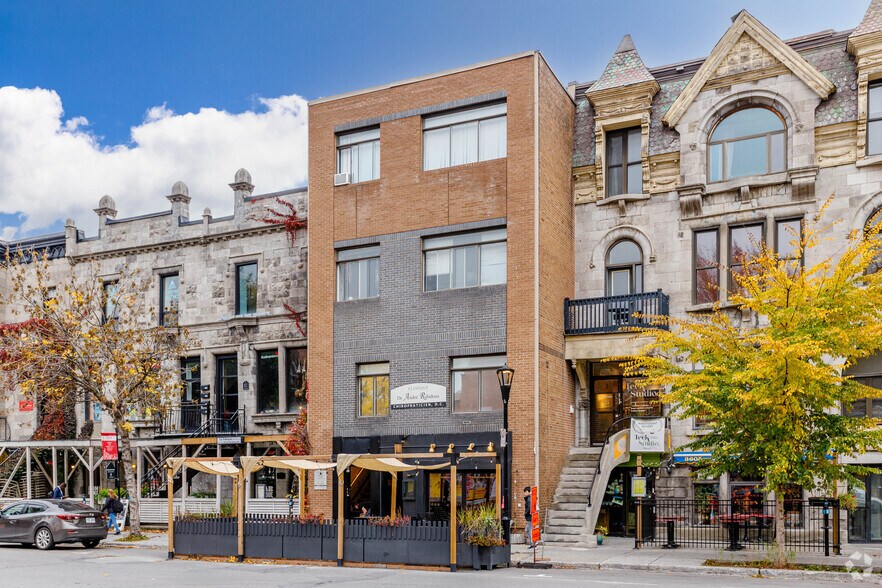 3609-3615 Rue Saint-Denis, Montréal, QC à vendre - Photo du bâtiment - Image 2 de 4