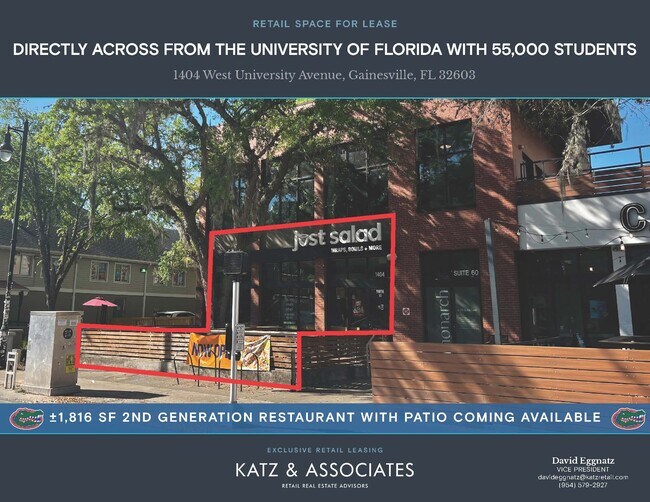 More details for 1404 W University Ave, Gainesville, FL - Retail for Lease