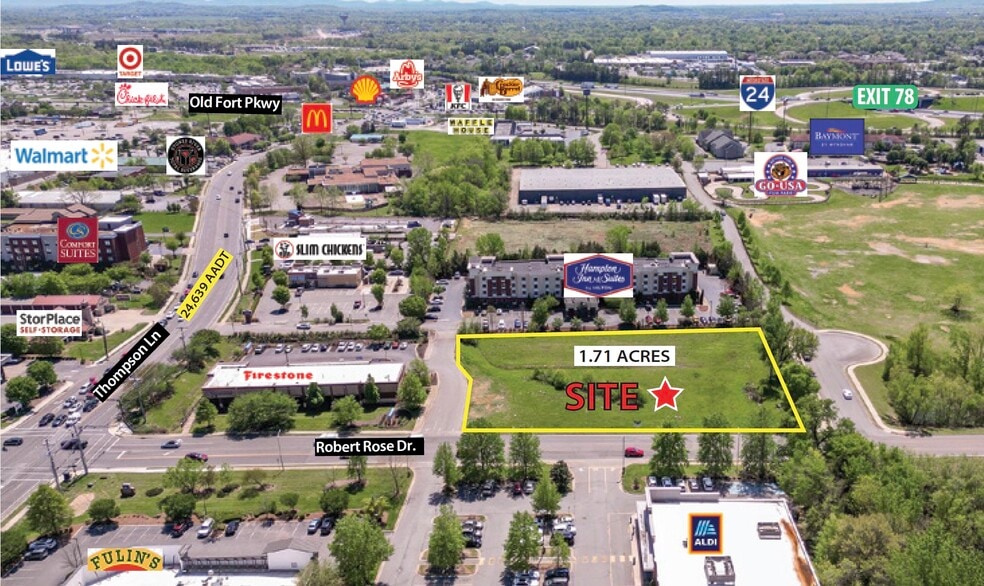 0 Robert Rose Dr, Murfreesboro, TN à vendre - Photo du bâtiment - Image 1 de 1