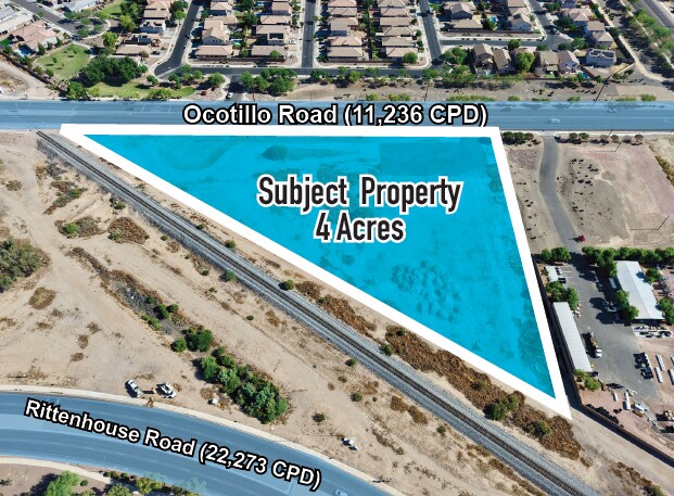 21433 E Ocotillo Rd, Queen Creek, AZ à vendre Aérien- Image 1 de 3