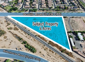 21433 E Ocotillo Rd, Queen Creek, AZ - Aérien  Vue de la carte - Image1