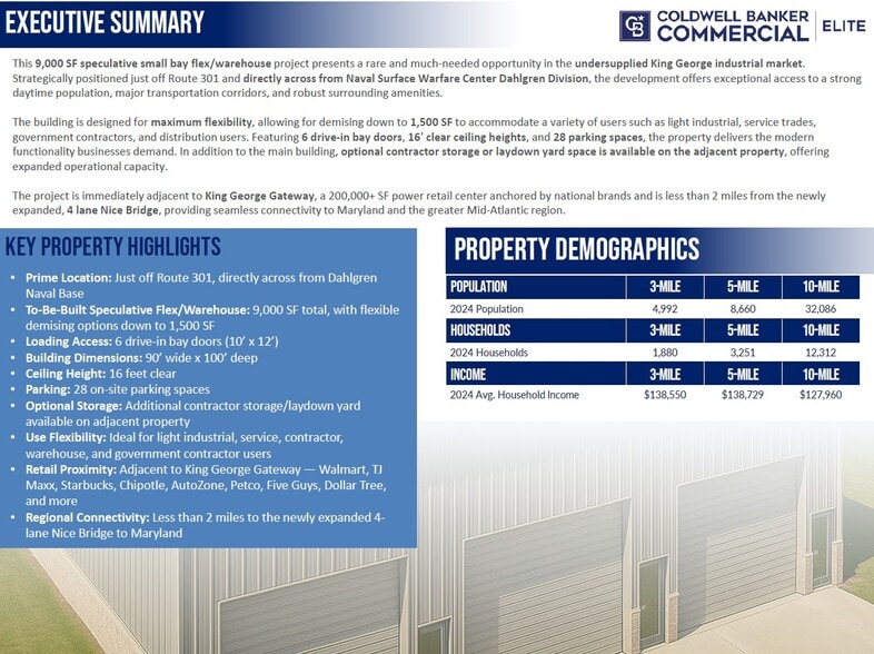 Consumer Row, King George, VA for lease - Building Photo - Image 2 of 6