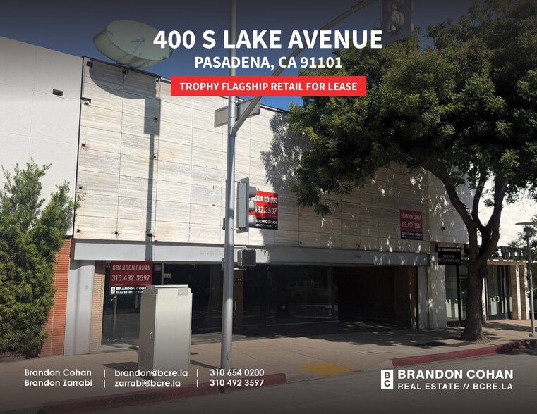 396-400 S Lake Ave, Pasadena, CA for lease - Building Photo - Image 2 of 41